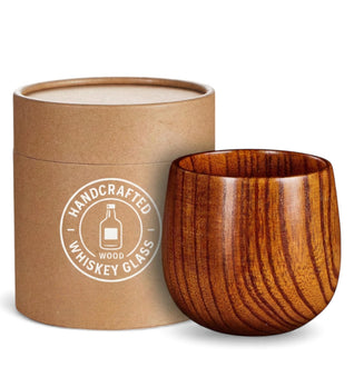 Handcrafted Wood Whiskey Cup